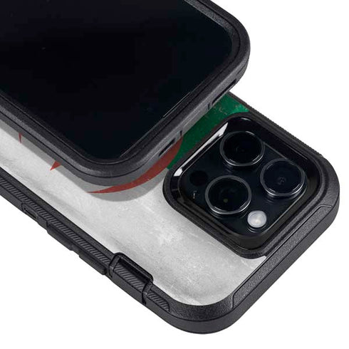 Algeria Flag Distressed Otterbox Defender iPhone Skin